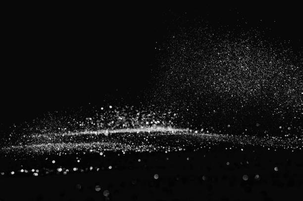 istock glitter lights grunge black and white background for graphic design resources. 1180892618