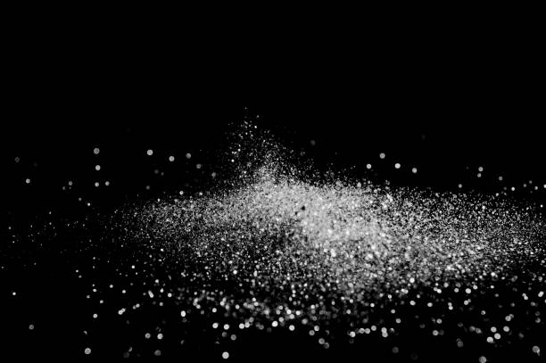istock glitter lights grunge black and white background for graphic design resources. 1180892791
