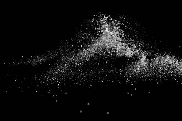 istock glitter lights grunge black and white background for graphic design resources. 1180892830