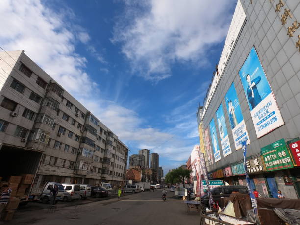 istock the view of Harbin city 1180898757