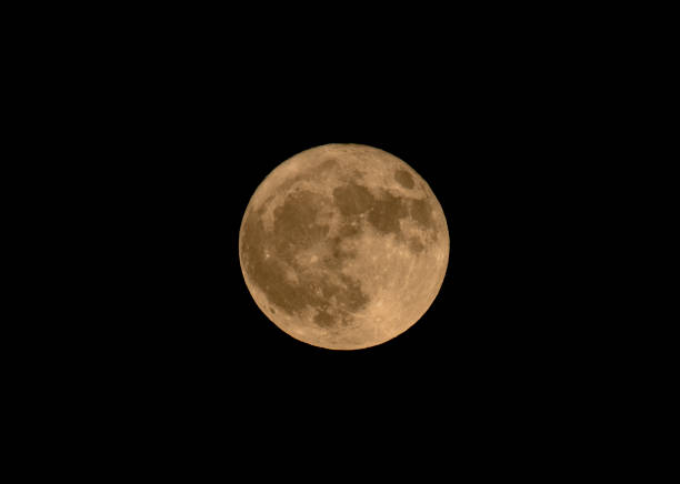 istock Hunter's Moon in Phoenix AZ Sky 1180899758