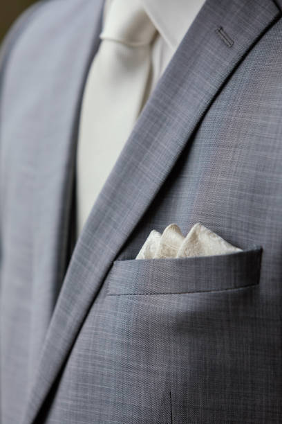istock Grooms' Wedding Day Suit Detail 1180904343