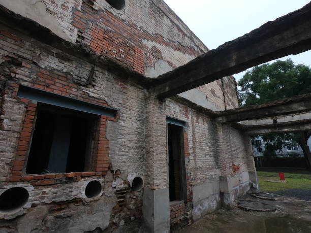 istock the building of Unit 731 in Harbin, China 1180907413