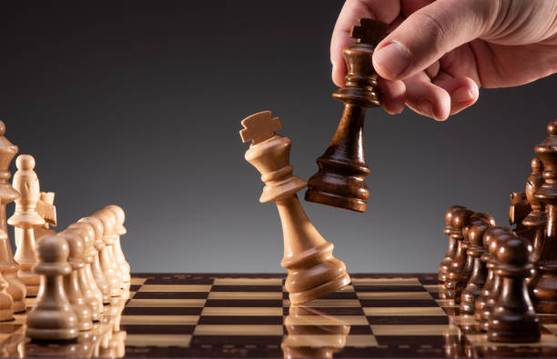 istock Business Concept for Leadership, Challenge and Diversity with Ch 1180925190
