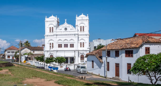 istock Mosque in old town Galle 1180928149