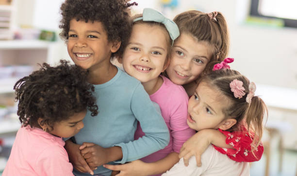 istock A smile is present when you are with your friends. 1180932616