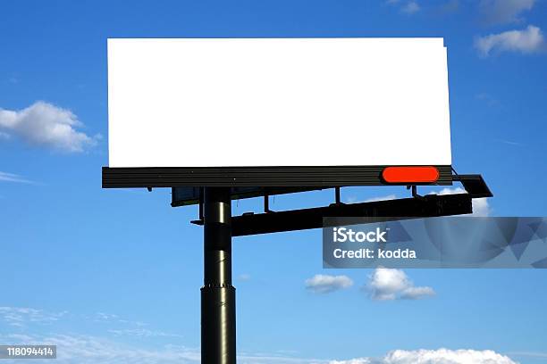 Пустая Реклама Billboard — стоковые фотографии и другие картинки Афиша - Афиша, Баннер - знак, Белый