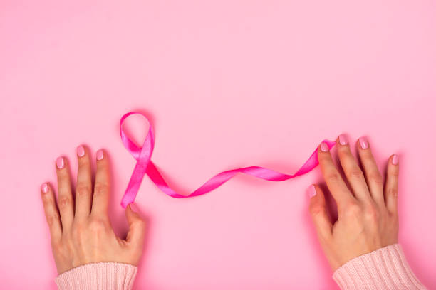 istock Breast cancer awareness background 1180951106