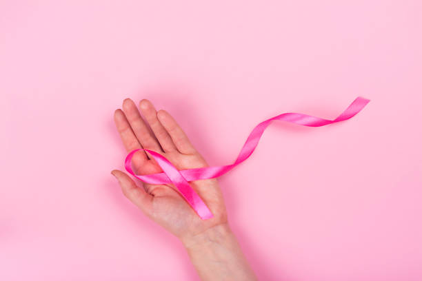 istock Breast cancer awareness background 1180951240