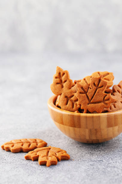 istock Autumn cookies in the  leaves 1180951302