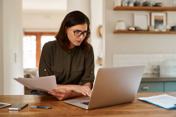 istock She likes to keep her finances in order 1180952588