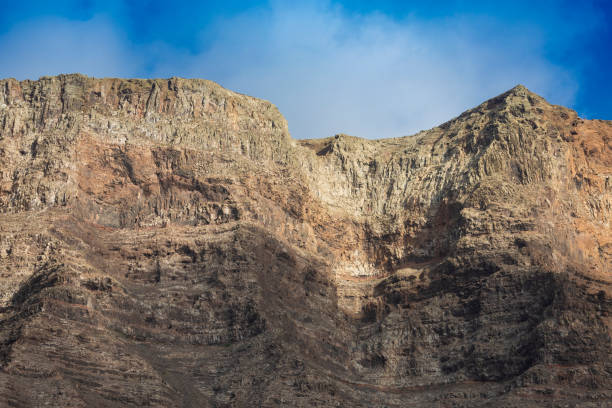 Famara volcanic geology in Lanzarote,  Canary Islands