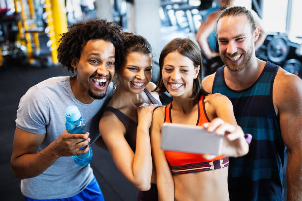 istock Sport, teamwork, unity, gym, teambuilding, motivation, active life concept 1180957716