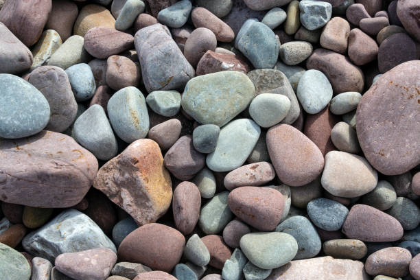 istock Pebbles on a shingle beach in Somerset, England 1180958541