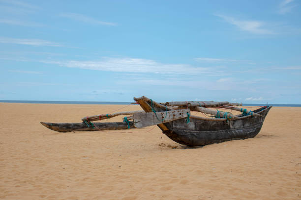 istock Vintage fishermen boat 1180962963