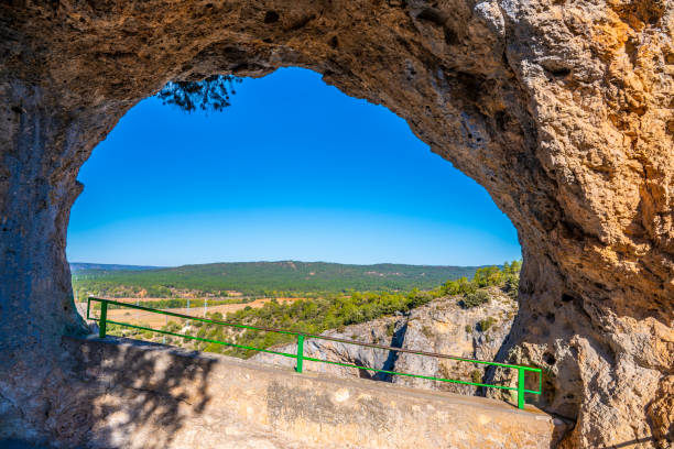 istock Ventano del Diablo natural Arch over Jucar river 1180968315