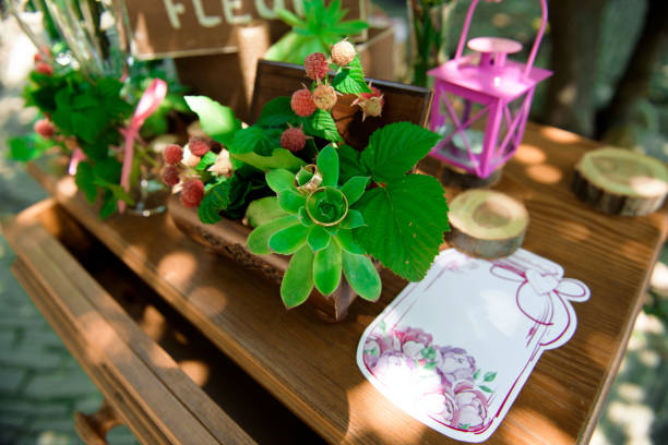 istock wedding ceremony decoration, beautiful wedding decor, flowers 1180970929