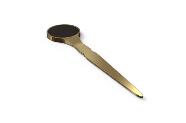 istock Letter opener mock up template on isolated white background, 3d illustration 1180989546