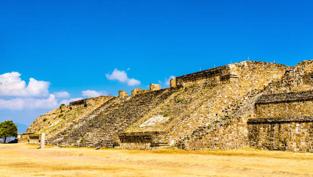 istock Monte Alban archaeological site in Oaxaca, Mexico 1180995329