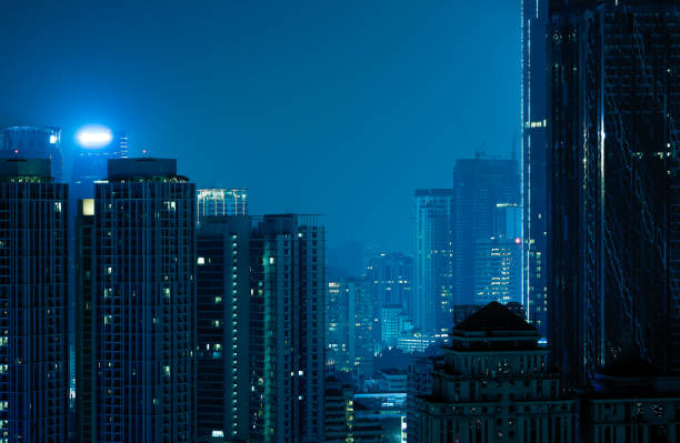 istock Beautiful architecture building exterior skyscrapers 1180996840