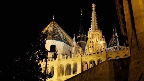 istock St. Mattias Church at Night 1180997079