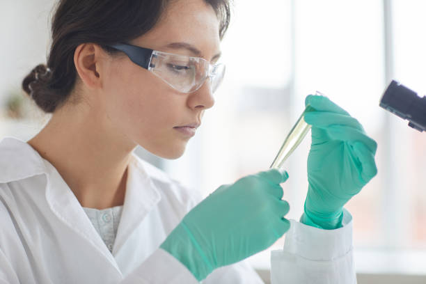 istock Beautiful Female Scietist 1181006615