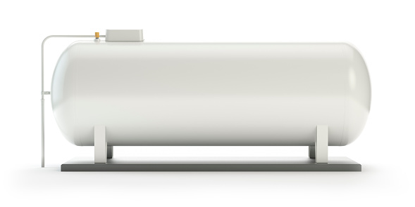 Tanque de gas mediano, versión industrial photo