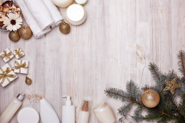 istock Spa.  Christmas and New Year background 1181017141