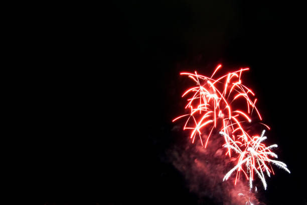 istock Colourful fireworks illuminating the night sky 1181018303