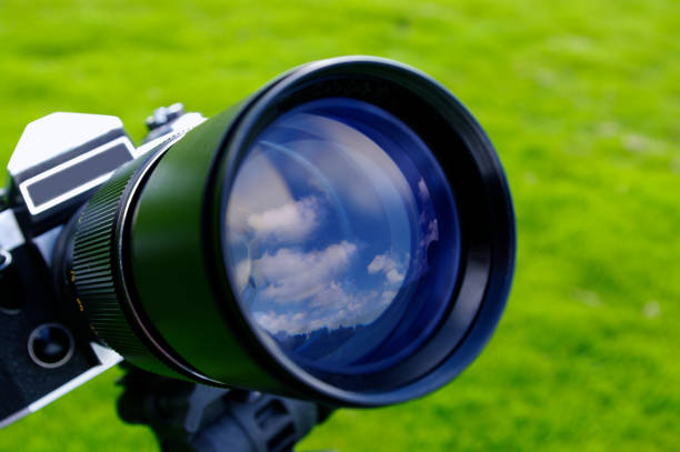 istock Film SLR Camera Fitted With 300 mm Lens 118101951