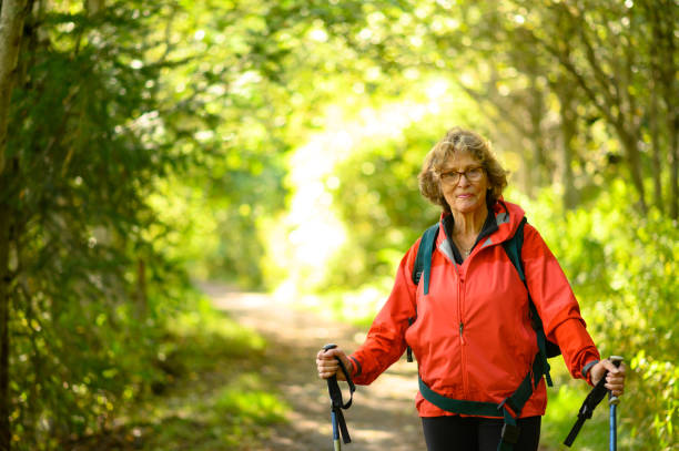 istock Portrait of an active senior hiking 1181019994