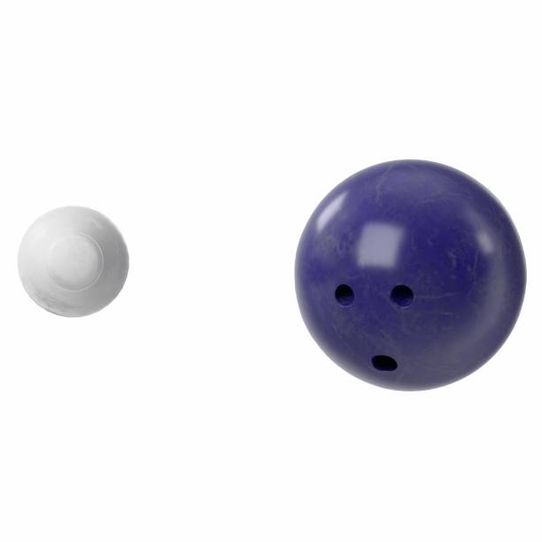 istock Bowling ball and pin 1181020430