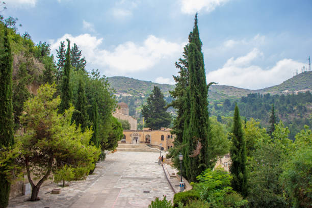 istock The Agios Neofytos Monastery, Pafos, Cyprus, Greece 1181023955