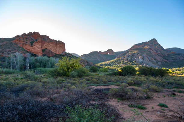 istock Rock arch and other rock formations 1181025061
