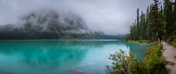 Lake Louise and Fairview Mountain Panorama