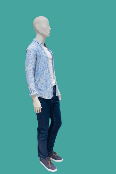 istock Full-length male mannequin. 1181031473