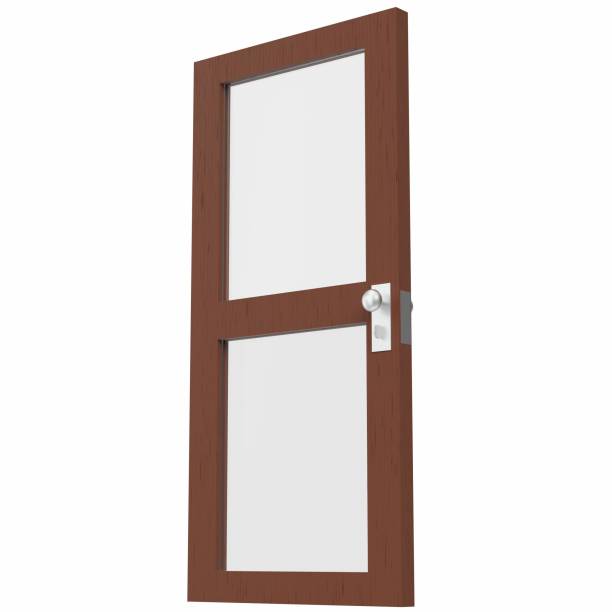 istock Double glass door 1181031658