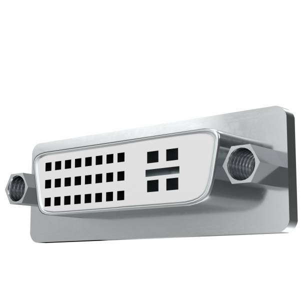 istock DVI-I female connector 1181032443