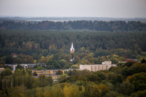 istock Church Toer in the forest 1181032946