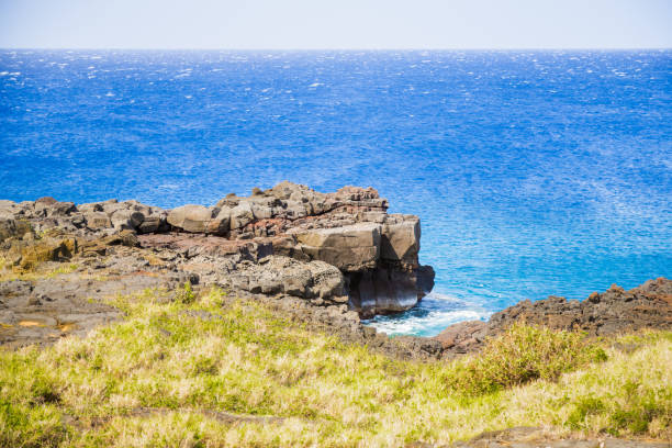 Coastline of Big Hawaii Island