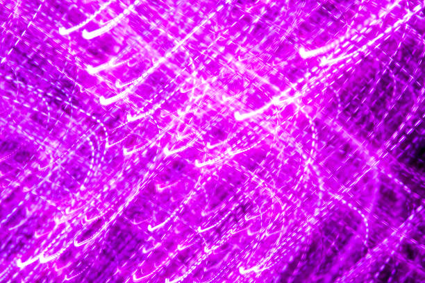 istock abstract background. white broken lines on pink 1181046960
