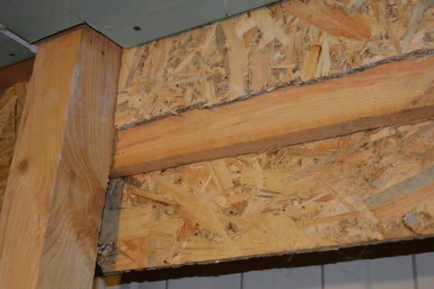 istock Insulation of the frame house with drywall in interior 1181047728