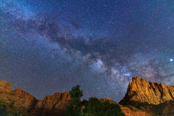 istock The Milky Way on a Summer Night 1181057451