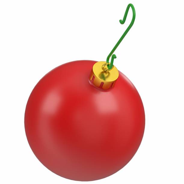 istock Matte Christmas ball decoration 1181061343