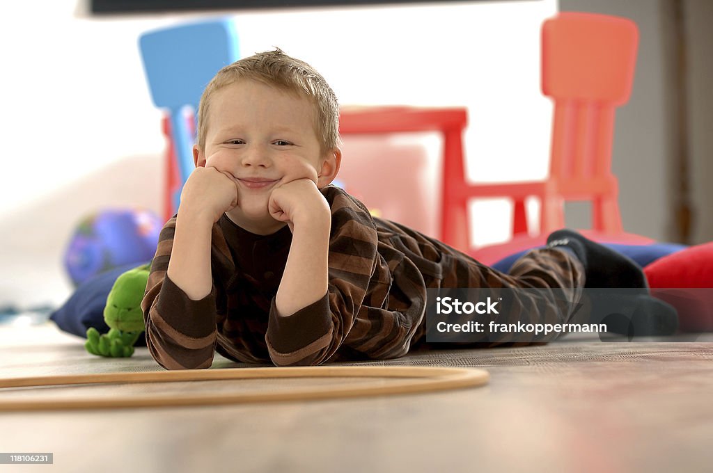 Jungen - Lizenzfrei Blau Stock-Foto