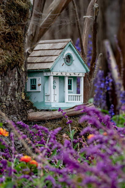 istock Tiny Houses in the Garden 1181068090