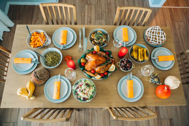 istock Traditional Holiday Stuffed Turkey Dinner 1181068491