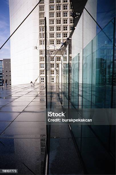 Frankreich Paris La Défense Reflexion Der Gebäudeglas Stockfoto und mehr Bilder von Architektur