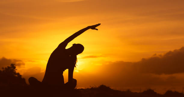 Morning yoga