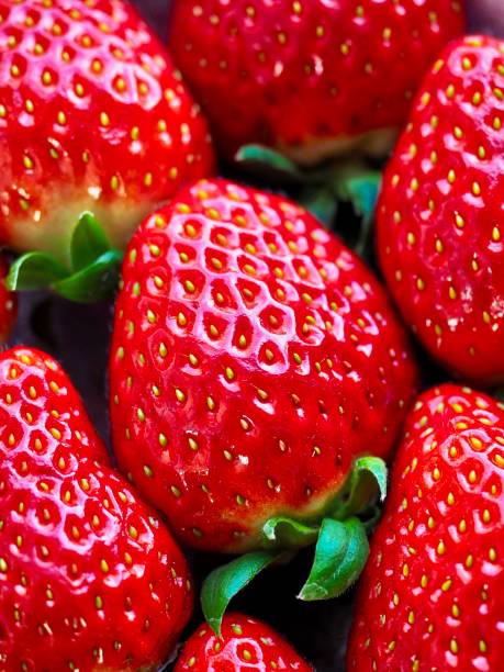istock Korean fresh organic fruit strawberry 1181110379